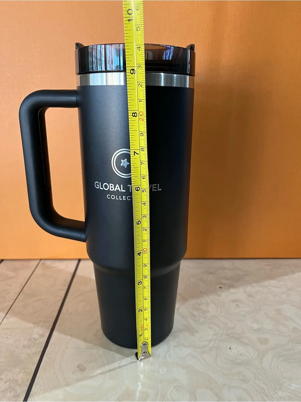 Stanley Black Insulated 30 oz Travel Mug with Handle - Picture 12 of 16